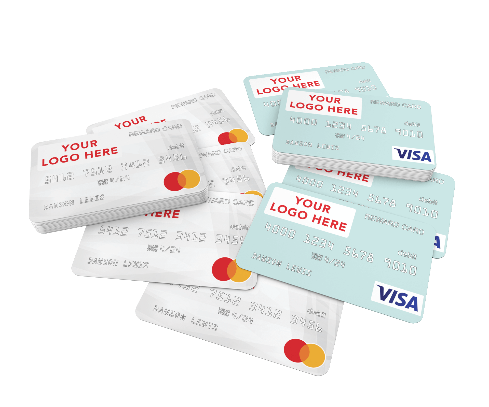 Visa Gift Cards, Brand Gift Cards, Reward Cards with your Logo